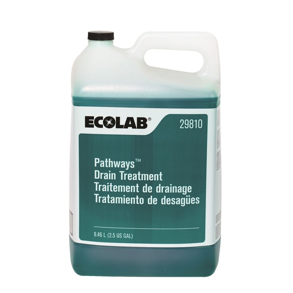 Ecolab® Pathways Drain Treatment/Grease Digest, 2.5 Gallon, #6129810